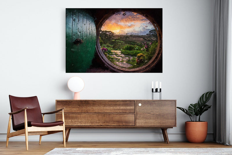 Lord of the Rings The Hobbiton large canvas print Ready to hang