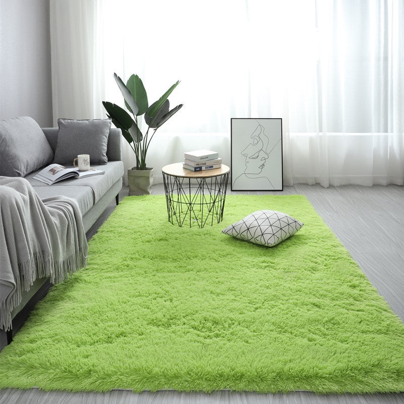 Cozy Plush Carpet for Bedroom & Living Room – Anti-Slip Soft Rug, Large Rectangle, Available in 13 Colors