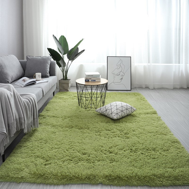 Cozy Plush Carpet for Bedroom & Living Room – Anti-Slip Soft Rug, Large Rectangle, Available in 13 Colors