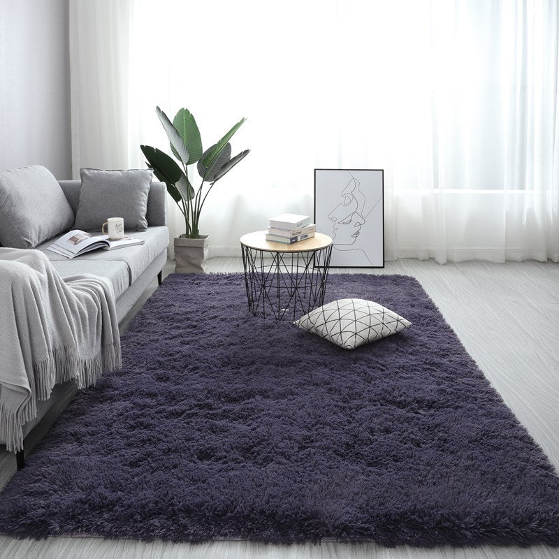 Cozy Plush Carpet for Bedroom & Living Room – Anti-Slip Soft Rug, Large Rectangle, Available in 13 Colors