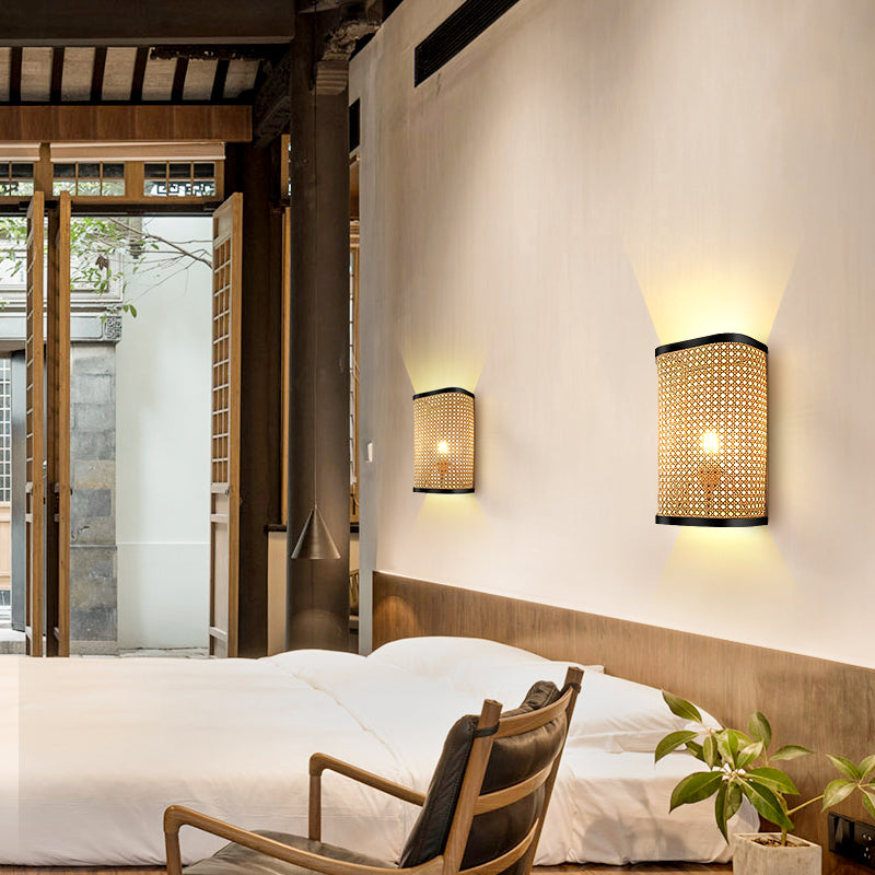 Scandi Tatami Wall Light – Decorative Bedside and Home Lighting