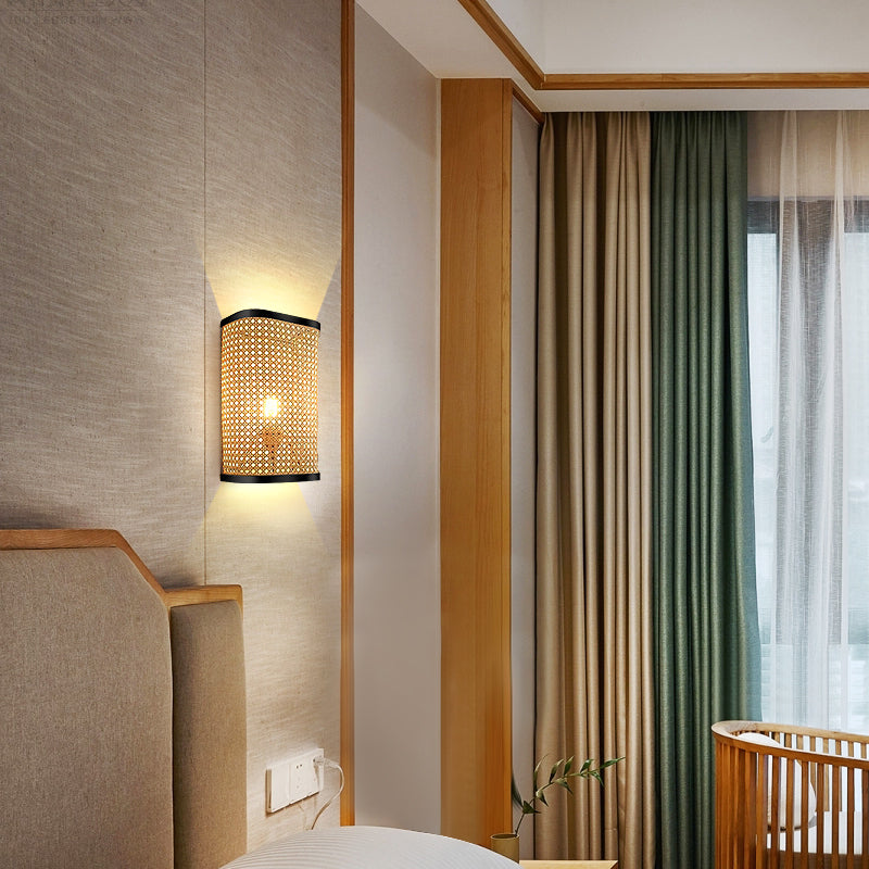 Scandi Tatami Wall Light – Decorative Bedside and Home Lighting