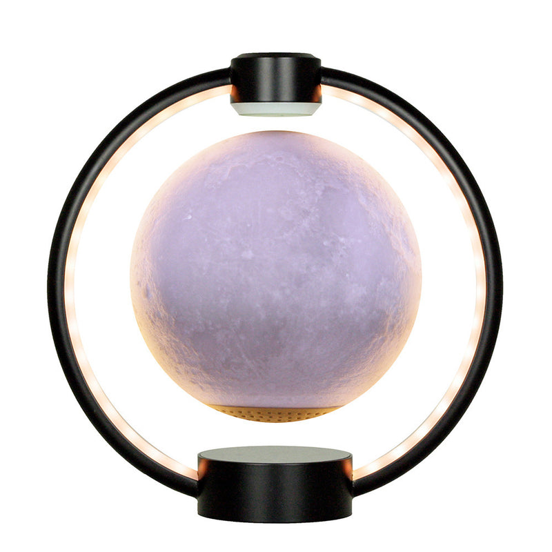 Levitating Moon Lamp with Bluetooth Speaker – Floating 3D Lunar Light, Color-Changing Ambient Decor