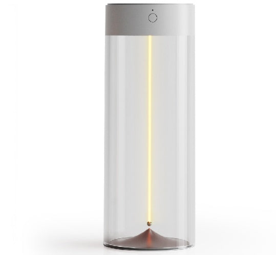 Portable LED Camping Light – USB-C Rechargeable Night Lamp with Transparent, Shock-Resistant Design