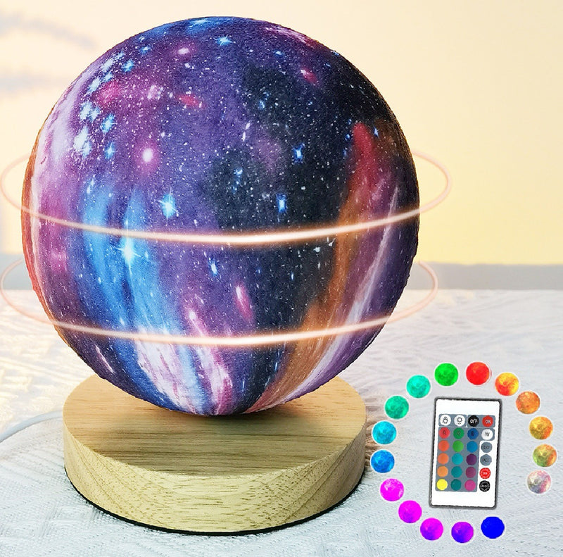Planet Lamp with Smart Control – Suspended Moon & Planet Ambient Light