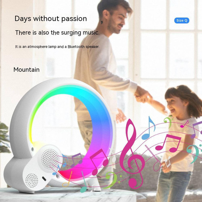 Smart Sunrise Alarm Clock – Colorful Atmosphere Light with Bluetooth Audio