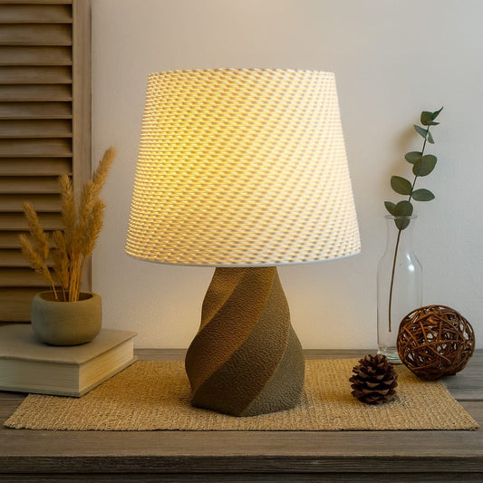 Portable Lamp – modern cordless light with sculptural design, dimmable glow, and rechargeable freedom for cozy, modern interiors.