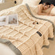 Thickened Winter Rabbit Fur Blanket – Soft, Warm, Plush Fleece Throw for Bed, Sofa & Home, Cozy Luxury Bedding