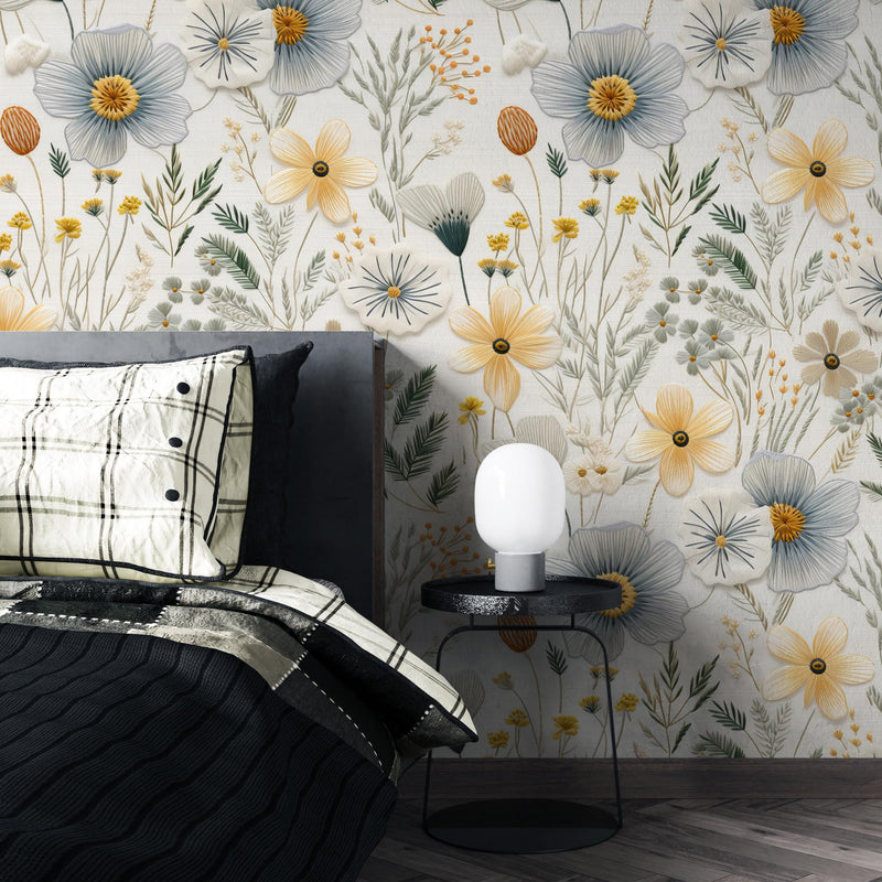 Floral Peel and Stick Wallpaper: Removable Home Decor