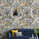 Vintage Floral Birds Wallpaper: Peel and Stick Wall Mural