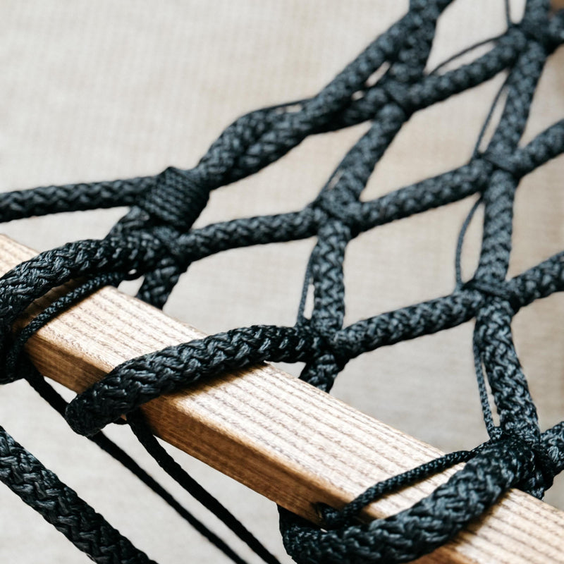 Extra Strong Outdoor Hammock | Handwoven Double HAMMOCK 16mm (5/8 inch) Polypropylene Rope | Durable & Weather-Resistant