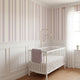 Lavender stripe peel and stick wallpaper Peel and Stick or Traditional