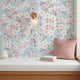 Cherry Blossom Wallpaper Peel and Stick, Blush Pink Floral Wallpaper, Japanese Wall Decor