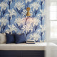 Lily Wallpaper Peel and Stick, Botanical Floral Hamptons Wall Decor