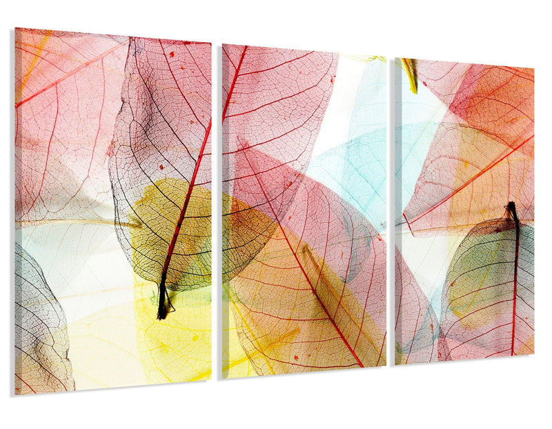 Botanical wall art print large leaves wall art canvas print ready to hang