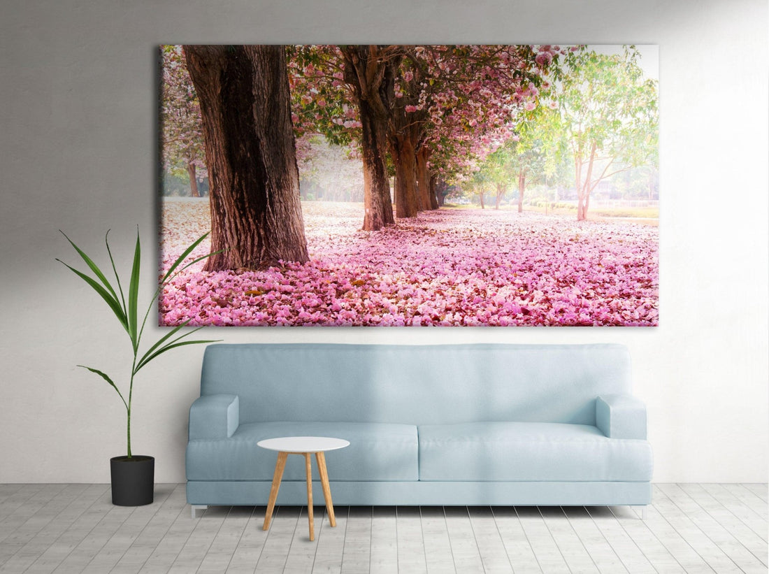 Cherry Blossom Wall Art Japanese Sakura Tree LARGE Wall Decor ...