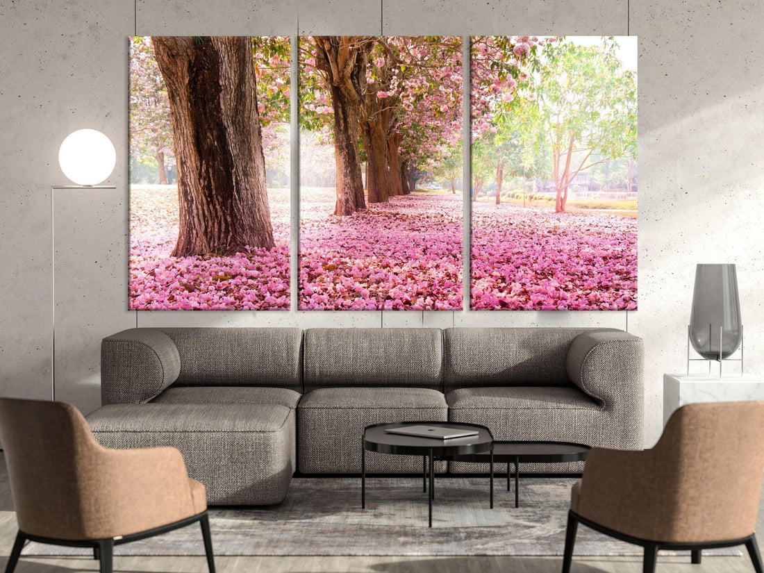 Cherry Blossom Wall Art Japanese Sakura Tree LARGE Wall Decor ...