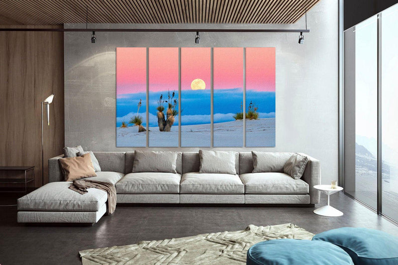 Desert sand print africa wall art desert print landscape artwork extra large canvas print READY TO HANG - Scandi Home 