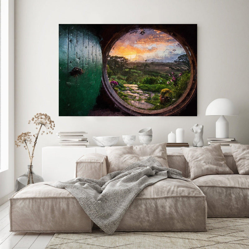 Lord of the Rings The Hobbiton large canvas print Ready to hang