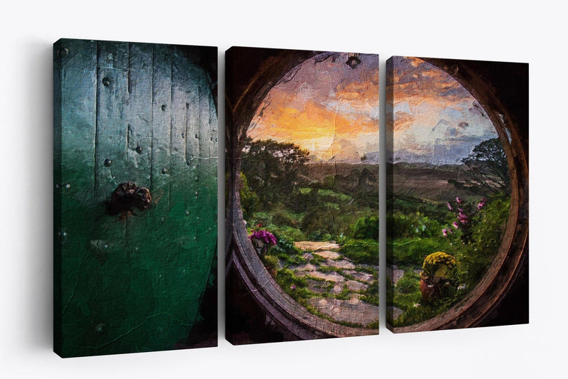Lord of the Rings The Hobbiton large canvas print Ready to hang