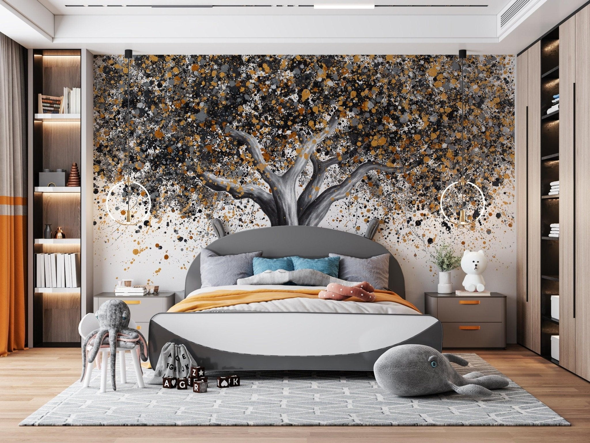 Tree Mural Magical Tree Wall Mural Tree Of Life Wallpaper Wall Mural By Magic